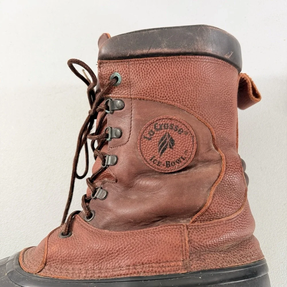 La Crosse Outdoorsman‎ Ice-Bowl Boots Rated To -125 Degrees Waterproof Size 13